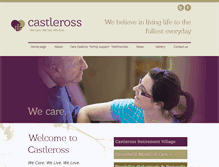 Tablet Screenshot of castleross.ie